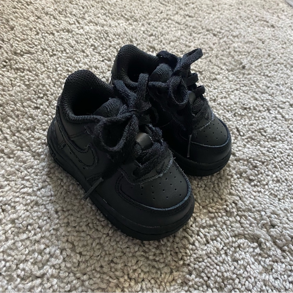 Baby Black Air Force Ones